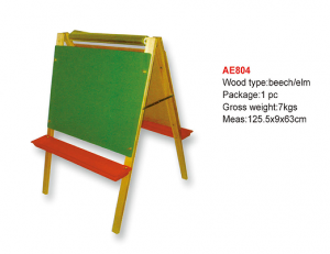 wooden easel