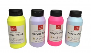 500ml acrylic paint color