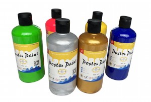 500ml poster paint color